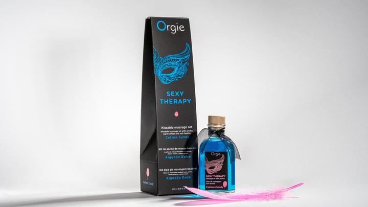 Produktbild Orgie Lips Massage Kit Cotton Candy - 100 ml (100 ml)