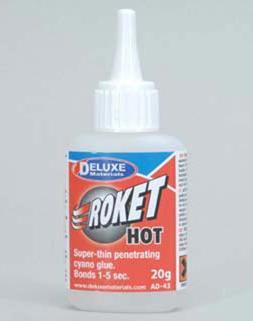 Immagine prodotto Deluxe Materials Roket Hot CA 20g (35 g, 1 ml)