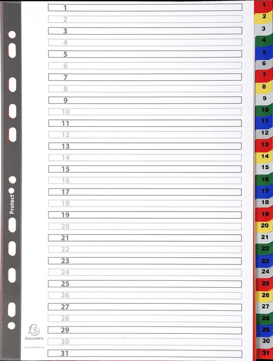 Produktbild Exacompta Register