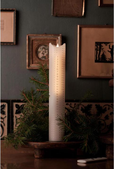 Actual product image Sirius LED Candle Advent Calendar White, 29 cm (1 x)