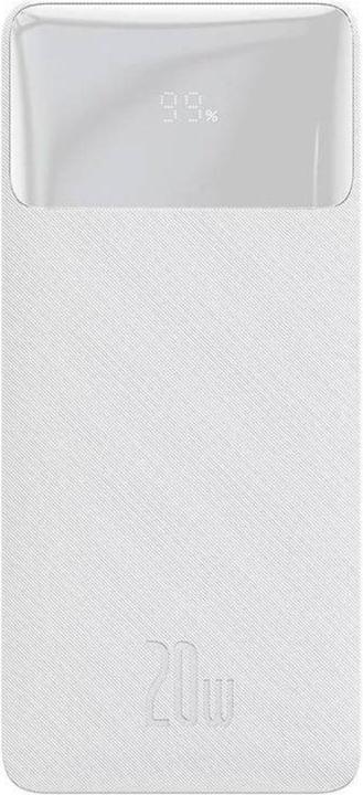 Produktbild Baseus Powerbank Bipow 10000mAh, 20W (white) (10000 mAh, 20 W, 37 Wh)