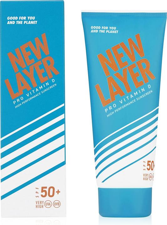 Actual product image New Layer Pro Vitamin D (Suntan cream, SPF 50+, 200 ml, 252 g)