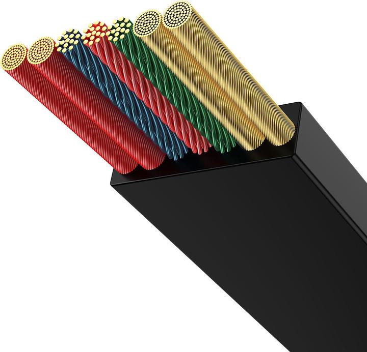 Image du produit Baseus 3 in 1 Multicharger USB-Cable (1.10 m, USB 3.2 Gen 1, 100 W)