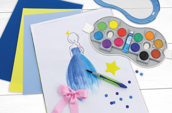 Image du produit Pelikan Couverture de la boîte de peinture Espace (12 couleurs)