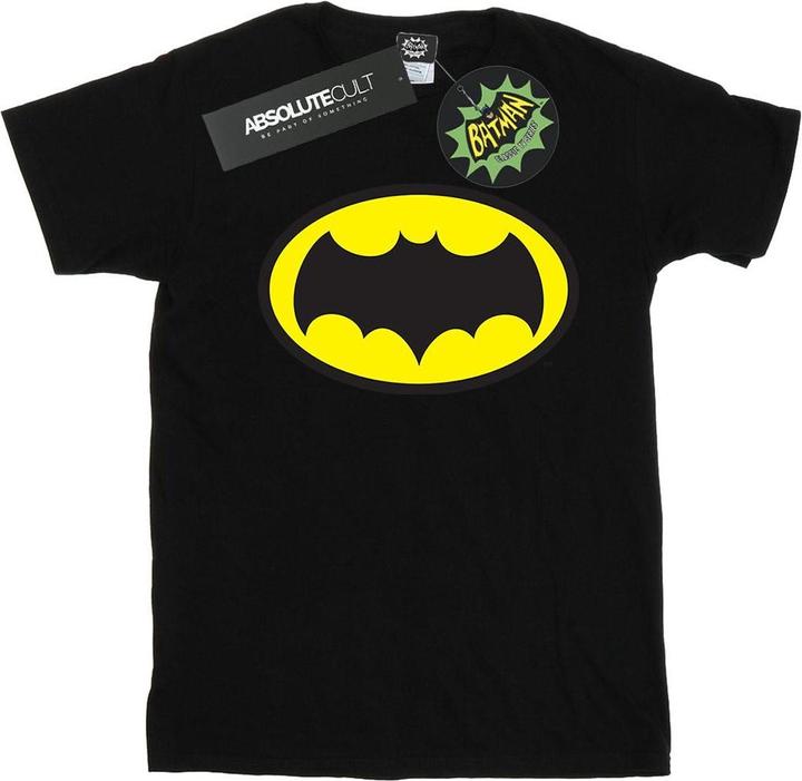 Mädchen Batman TV Serie Logo Baumwolle TShirt