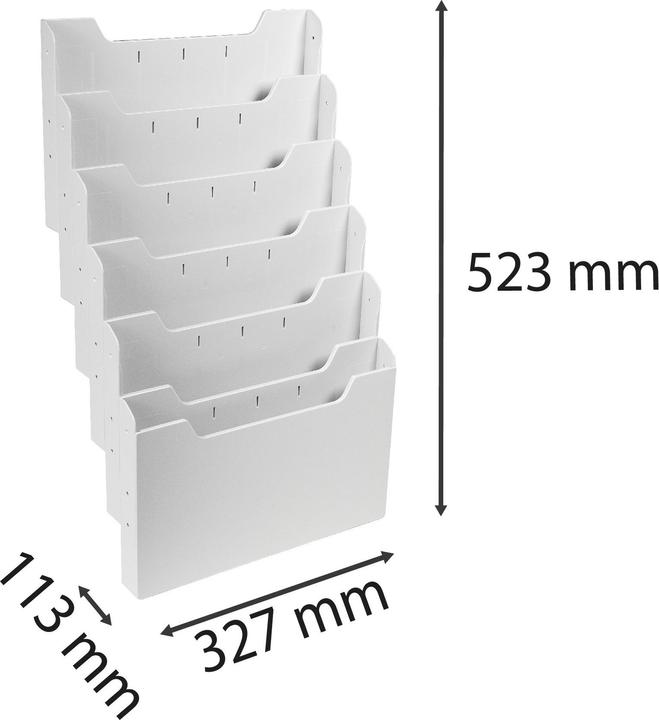 Produktbild Exacompta Wandprospekthalter (Quer, A4)