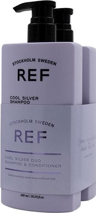 Produktbild Ref. REF Cool Silver Duo Set 600ml (600 ml, Silbershampoo)