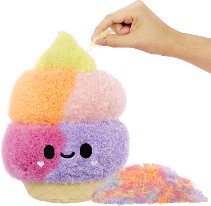 Productafbeelding MGA Fluffie Stuffiez Groot Pluche - Roomijs (29.21 cm)