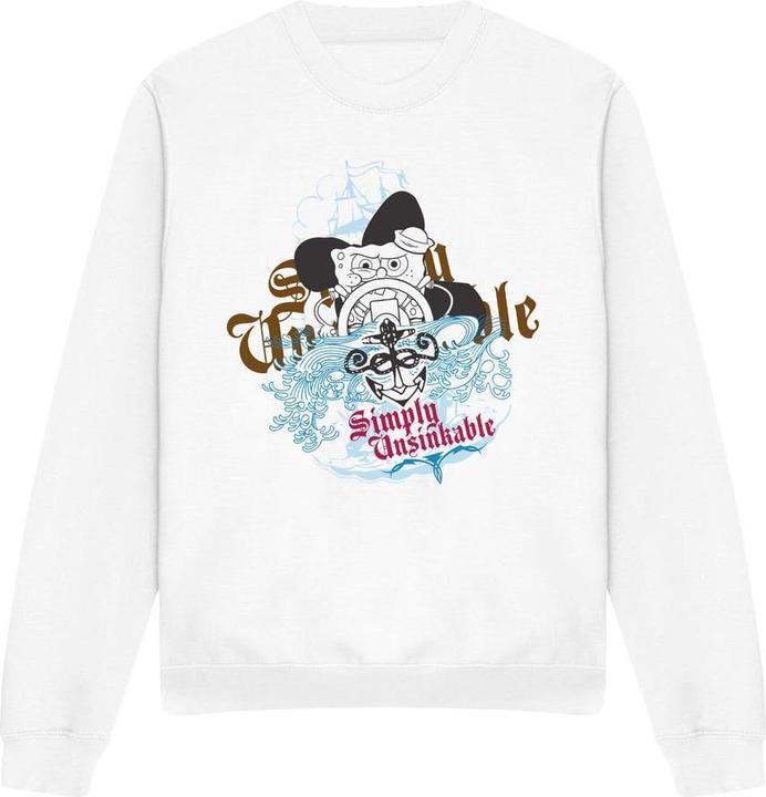 Immagine prodotto Spongebob Squarepants Simply Unsinkable Felpa Adulto Unisex (L)