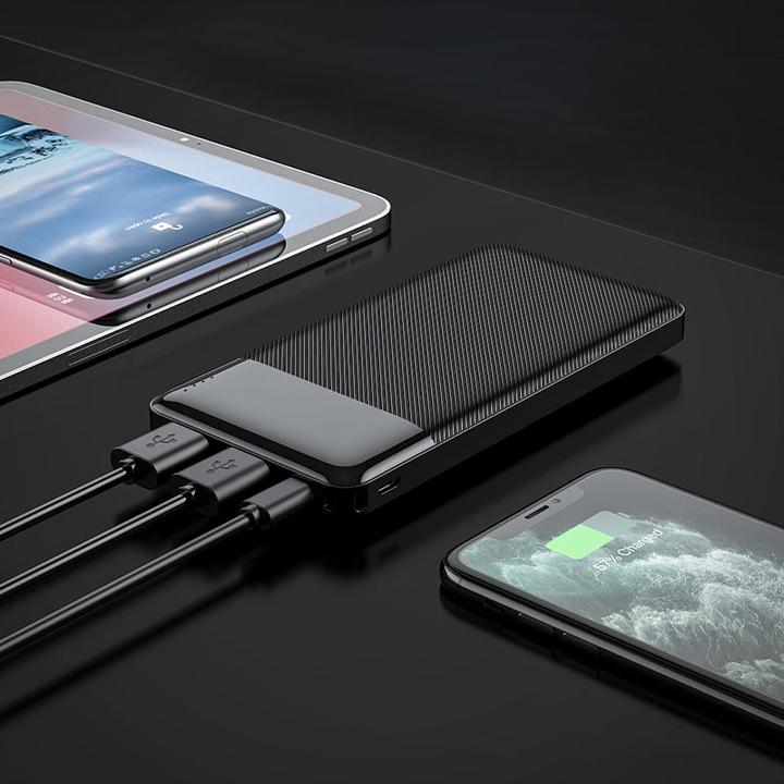 Produktbild Hoco Aussenbatterie Power Bank J72 10000 mAh schwarz (10000 mAh)