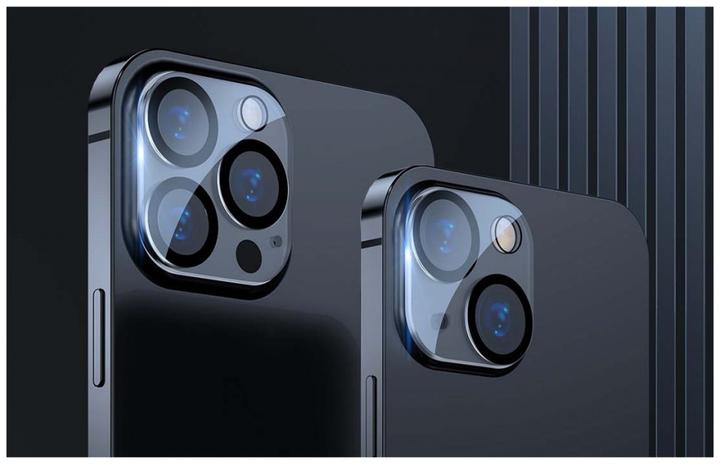 Actual product image Baseus Full-Frame Lens Film For iP 5.4/6.1 Inch Dual Camera 2021 (2pcs/pack) Transparent (2 Piece, Apple iPhone 13 mini)