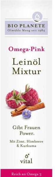 Actual product image Bio Planète Omega Pink Linseed Oil Mixture (100ml) (1 Piece, Oil, 265 g)