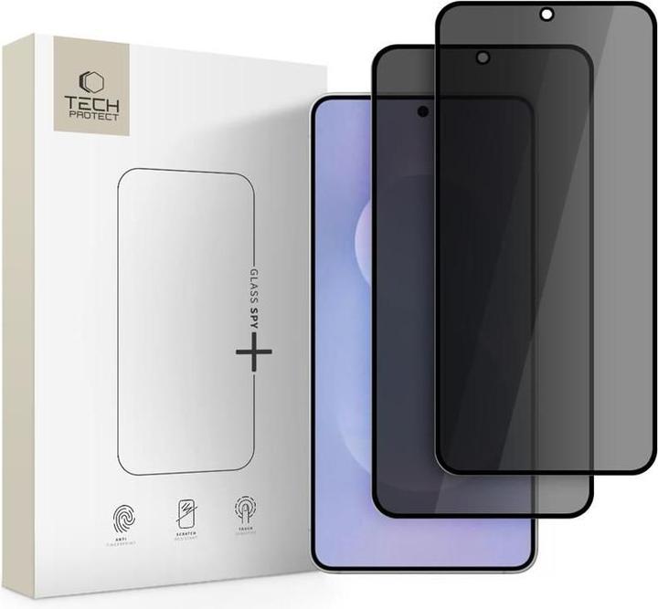 Produktbild Spigen Tech-Protect Glass Spy+ 2er-Pack Sichtschutzglas für Samsung Galaxy S25 Edge (2 Stück, Samsung Galaxy S25 Edge)