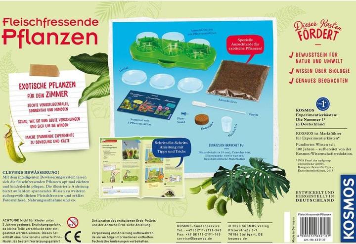 Produktbild Kosmos Fleischfressende Pflanzen