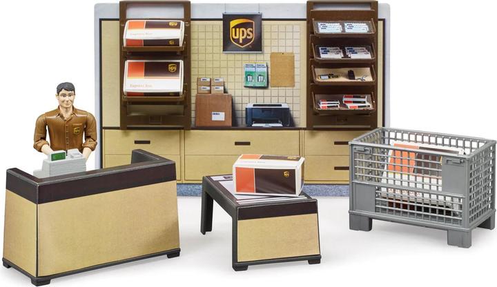 Actual product image Bruder UPS Parcel Shop