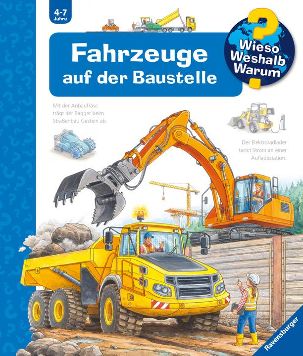 Ravensburger Fahrzeuge auf der Baustelle (Deutsch, Andrea Erne, 2020)
