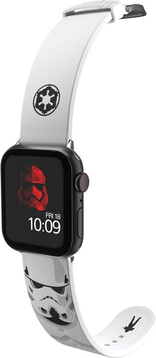 Image du produit Moby Fox Bracelet Smartwatch Star Wars Stormtrooper 22 mm (22 mm, Acier inoxydable, Silicone)