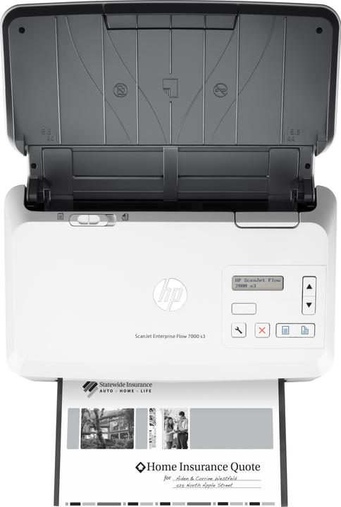 Actual product image HP ScanJet Enterprise Flow 7000 s3 Sheet-feed Scanner (USB)