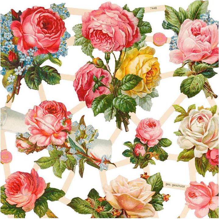 Immagine prodotto Creativ Company Immagini lucide vintage "Rose (1 x)