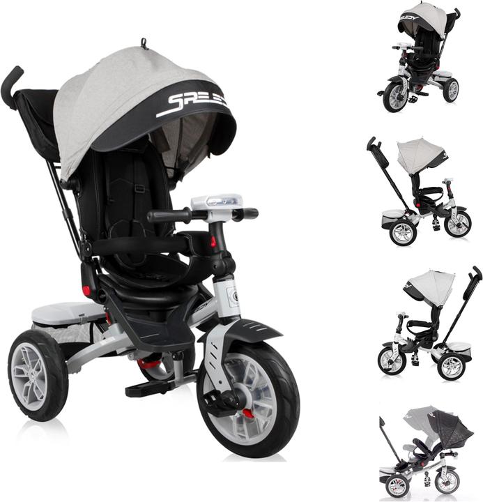 Actual product image Lorelli Tricycle Speedy pneumatic tires music