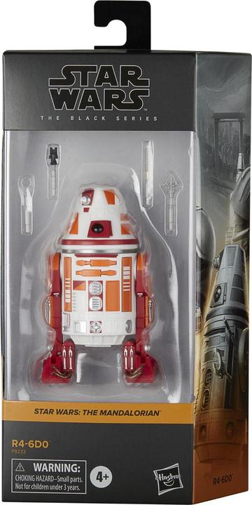 Produktbild Hasbro Star Wars: The Mandalorian Black Series Actionfigur R4-6D0 15 cm