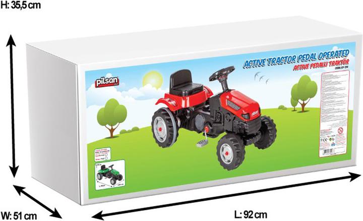 Produktbild Pilsan Kindertraktor 07314 Active
