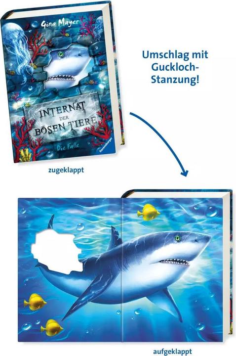 Actual product image Ravensburger Internat der bösen Tiere, Band 2: Die Falle (German, Gina Mayer, Clara Vath, 2020)