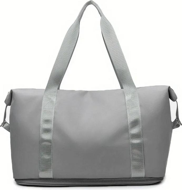 Only-Bags.Store Reisetasche Nylon Wasserdicht Sport Turnhalle Tote Taschen, GRAU