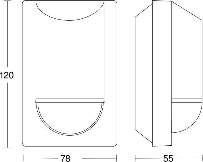 Produktbild Steinel Wand, Aufputz Bewegungsmelder (12 m)