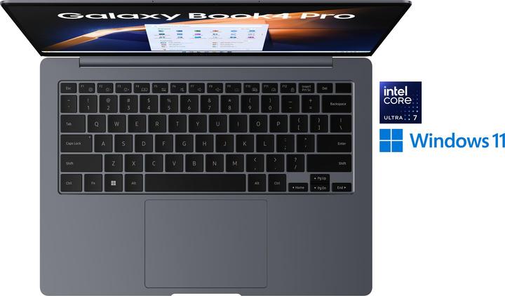 Image du produit Samsung Galaxy Book4 Pro (14", Intel Core Ultra 7 155H, 16 Go, 512 Go, DE)