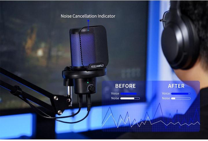 Actual product image Feelworld VM1-AS Microphone