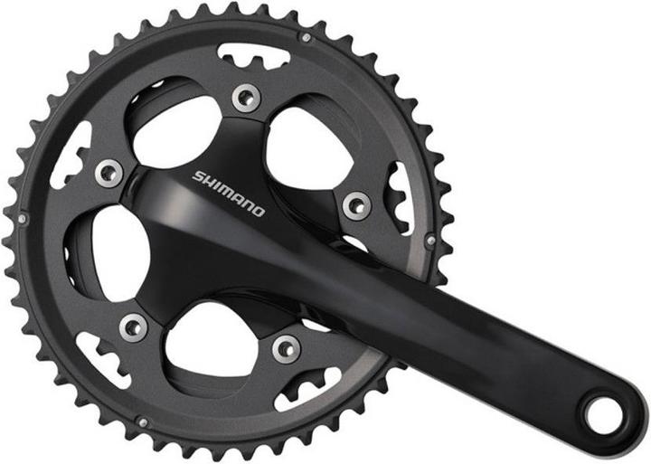 Actual product image Shimano FC-CX50 crankset cyclocross 2x10-speed 46-36 Z (175 mm)