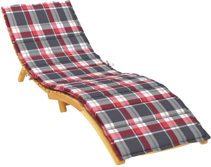 Motif à carreaux rouges