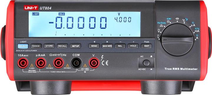 Image du produit Uni-T Multimètre de table UT804, True RMS