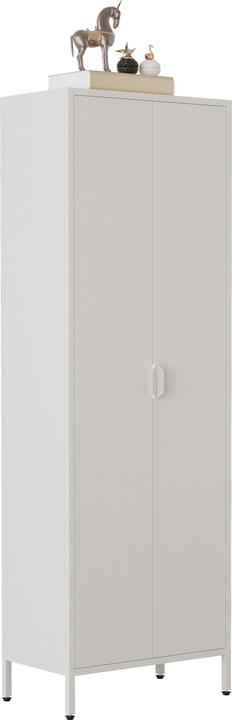 Produktbild VCM Stahl Schrank Büroschrank Flokas XL (60 x 35 x 180 cm)