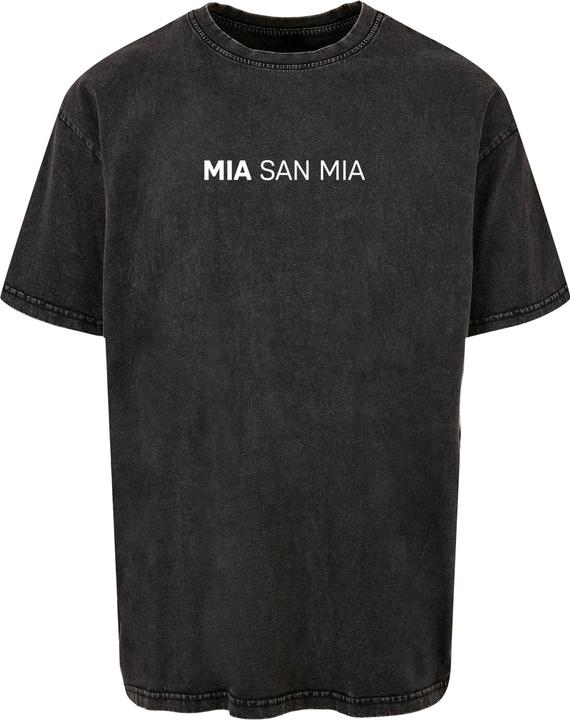 FC Bayern München Mia San Mia Acid Washed Heavy Oversize Tee - 111613