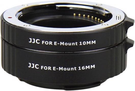 Actual product image JJC Set macro extension ring 10/16mm for Sony E-mount