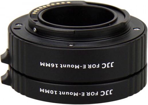 Actual product image JJC Set macro extension ring 10/16mm for Sony E-mount