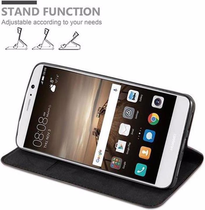 Actual product image Cadorabo Book Invisible Magnet Cover (Mate 9)