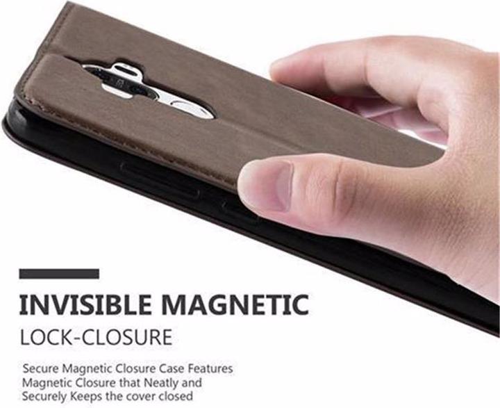 Actual product image Cadorabo Book Invisible Magnet Cover (Mate 9)