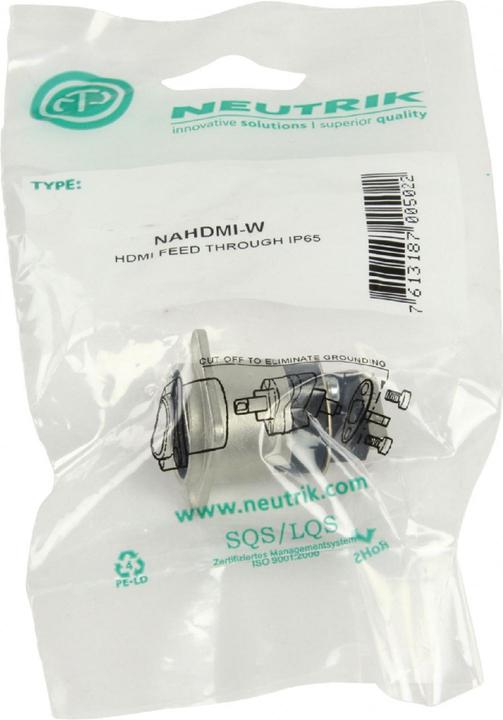 Produktbild Neutrik Video- / Audio-Adapter (HDMI, 3.10 cm)