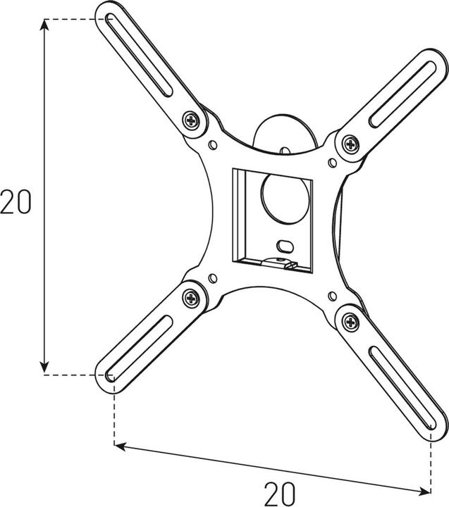 Actual product image Sonorous Surefix 211 (Wall, 37", 25 kg)