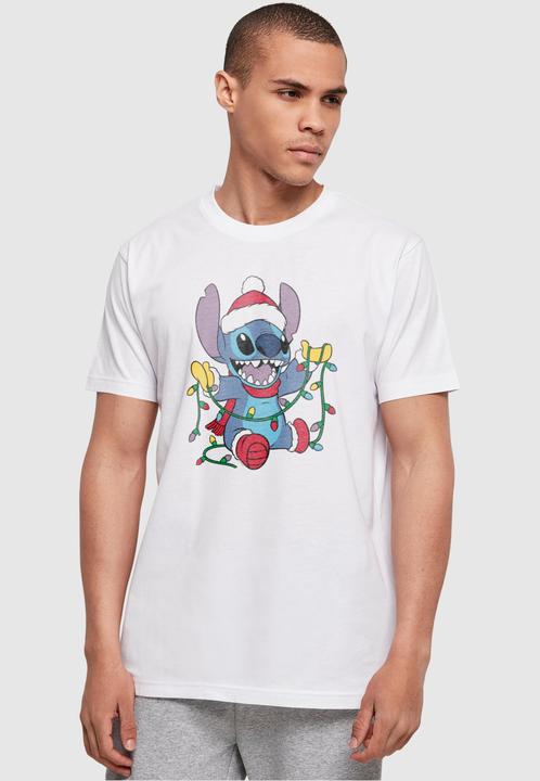Immagine prodotto Absolute Cult Lilo e Stitch - Maglietta Basic con luci di Natale - 114349 (3XL)