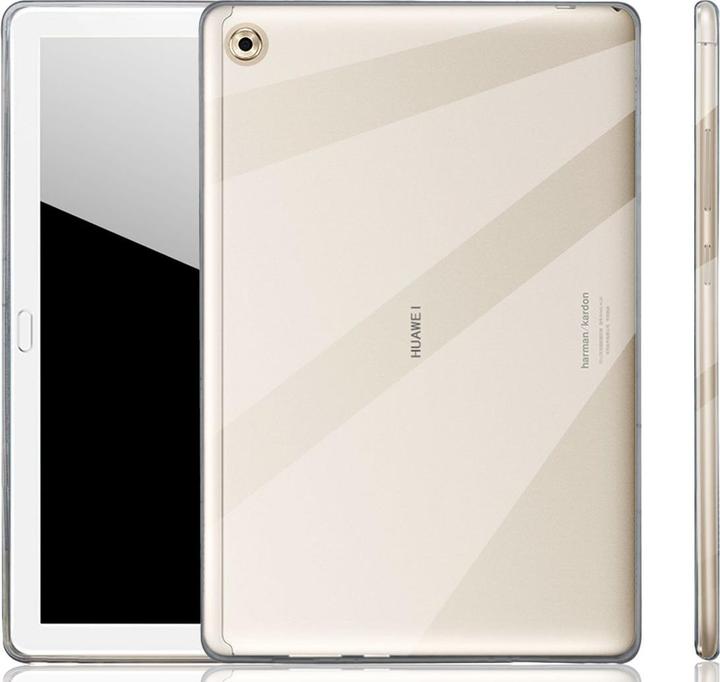 Produktbild König Design Huawei MediaPad M5 Lite 10.1 durchsichtige Tablethülle Schutzcase Transparent (MediaPad M5 Lite 10.1)