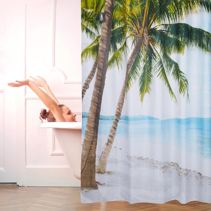 Produktbild Relaxdays Duschvorhang (180 x 180 cm)