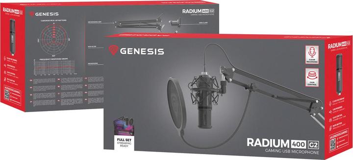 Actual product image Genesis Gaming Mikrofon RADIUM 400 G2