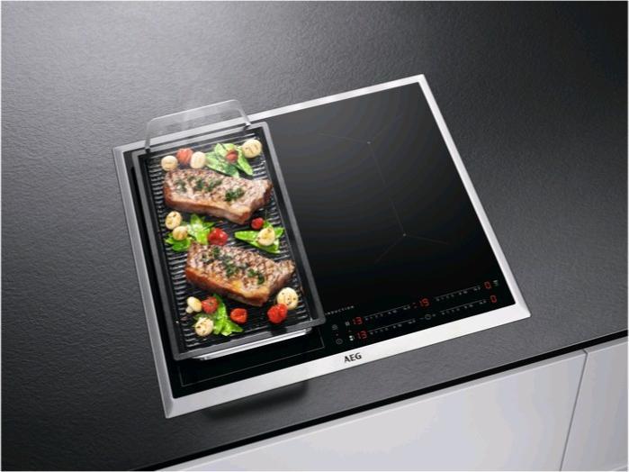 Actual product image AEG HOUSEWARE Glass ceramic hob,60cm,induction,MaxiSense,edst IKE64441XB