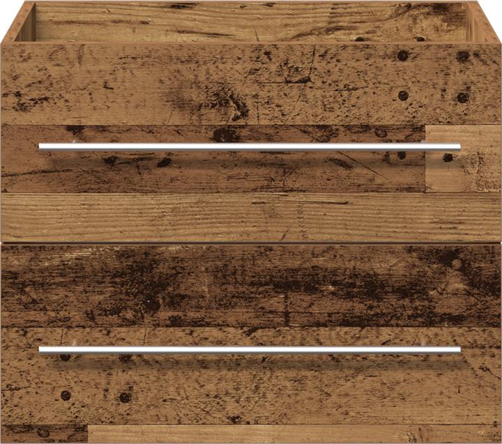 Produktbild VidaXL Badezimmer Waschschrank mit integriertem Waschbecken Altholz Spanplatte