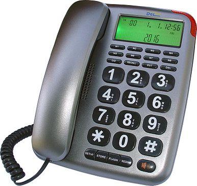 Datel LJ-290 Gray landline phone