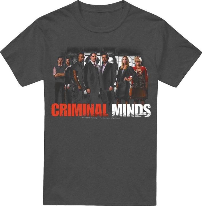 Actual product image Criminal Minds Unisex Adult The Brain Trust T-Shirt (XXL)
